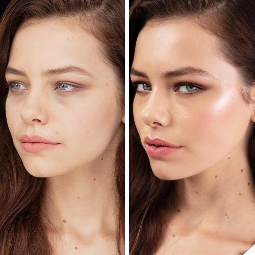 Highlighter Before and After