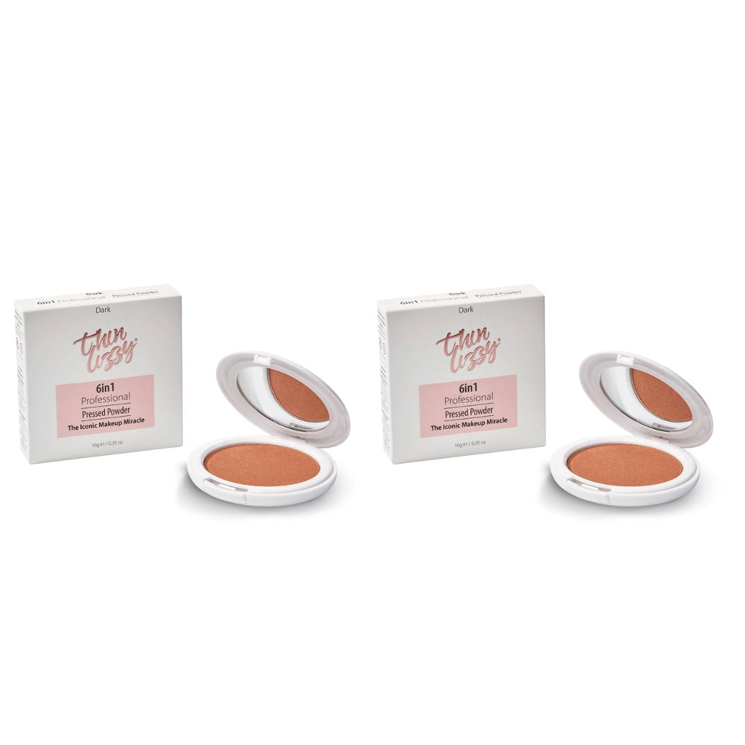 6in1 Professional Face Powder Compact