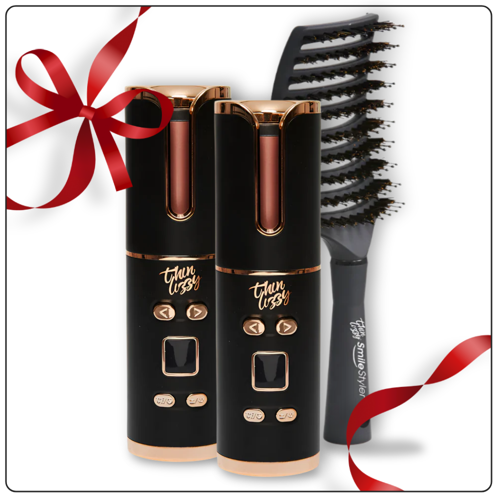 Style & Smooth Bundle(Easy Curler Buy One Get One Free + Free Good Hairbrush)