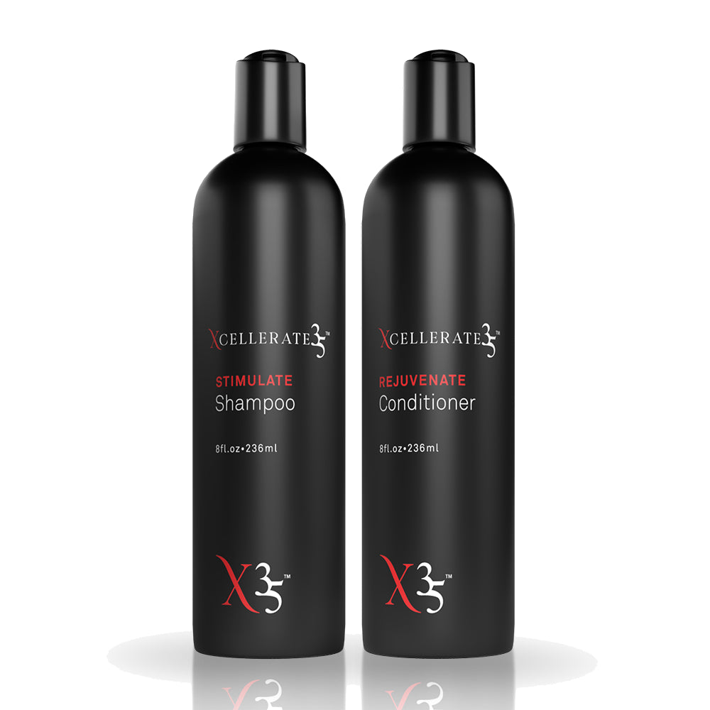 Xcellerate35 - Shampoo + Conditioner + Serum + 2 Free Serums