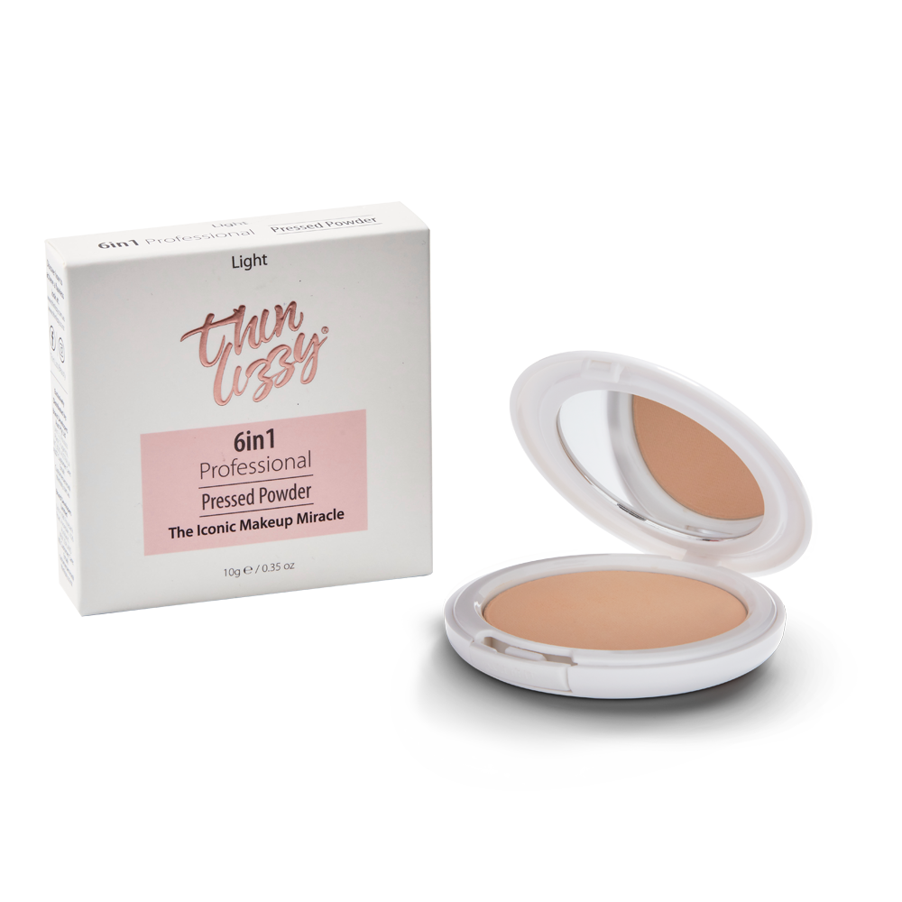 6in1 Professional Face Powder Compact