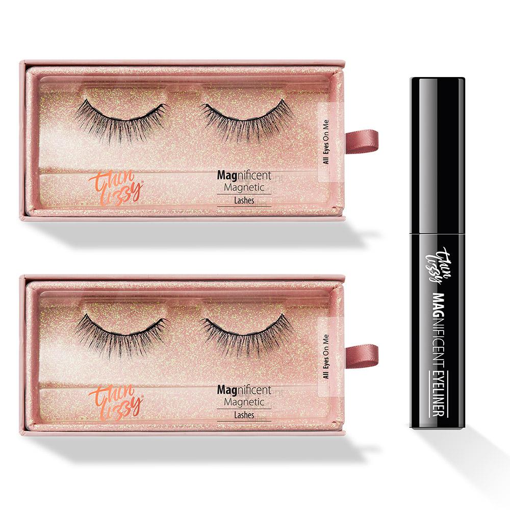 Magnificent Magnetic Eyelashes - Buy One, Get One Free! + Free Magnetic Eyeliner