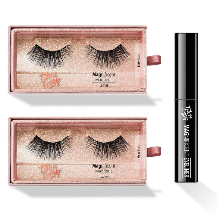 Magnificent Magnetic Eyelashes - Buy One, Get One Free! + Free Magnetic Eyeliner