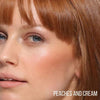 Thin Lizzy - Sweet Face Blush Trio with Model using Peaches and Cream Colour