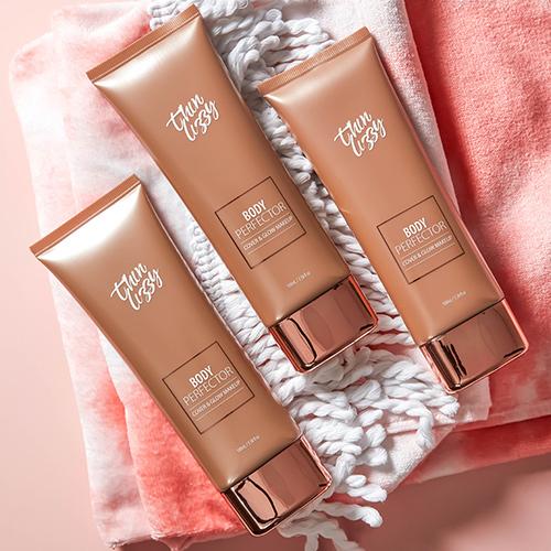 Body Perfector Cover & Glow Makeup - Buy One Get One Free! + Free Blurring Brush